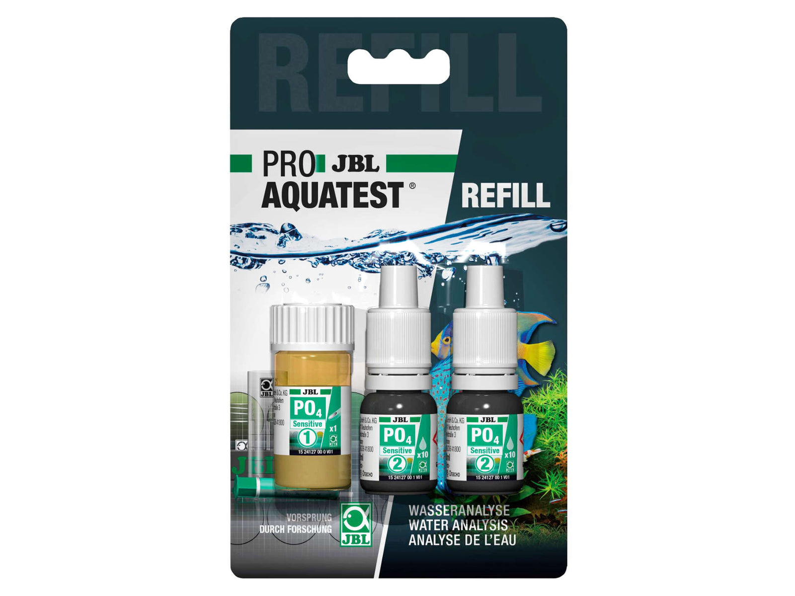 JBL PROAQUATEST PO4 Phosphat Sensitive - GarnelenTv-Shop

JBL PO4 Phosphat Test für Aquarium und Teich