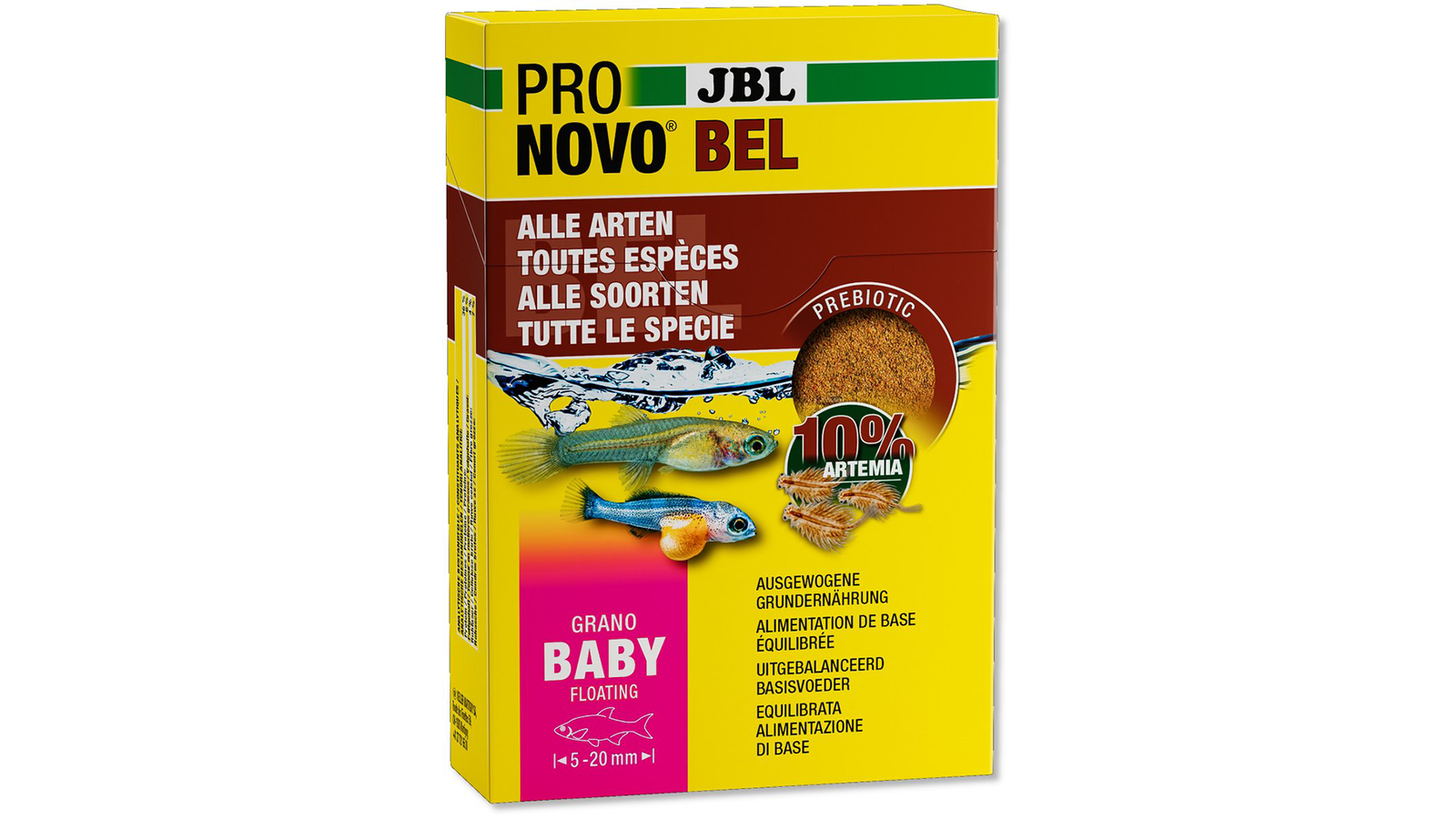 JBL PRONOVO BEL GRANO BABY Aufzuchtfutter für Jungfische