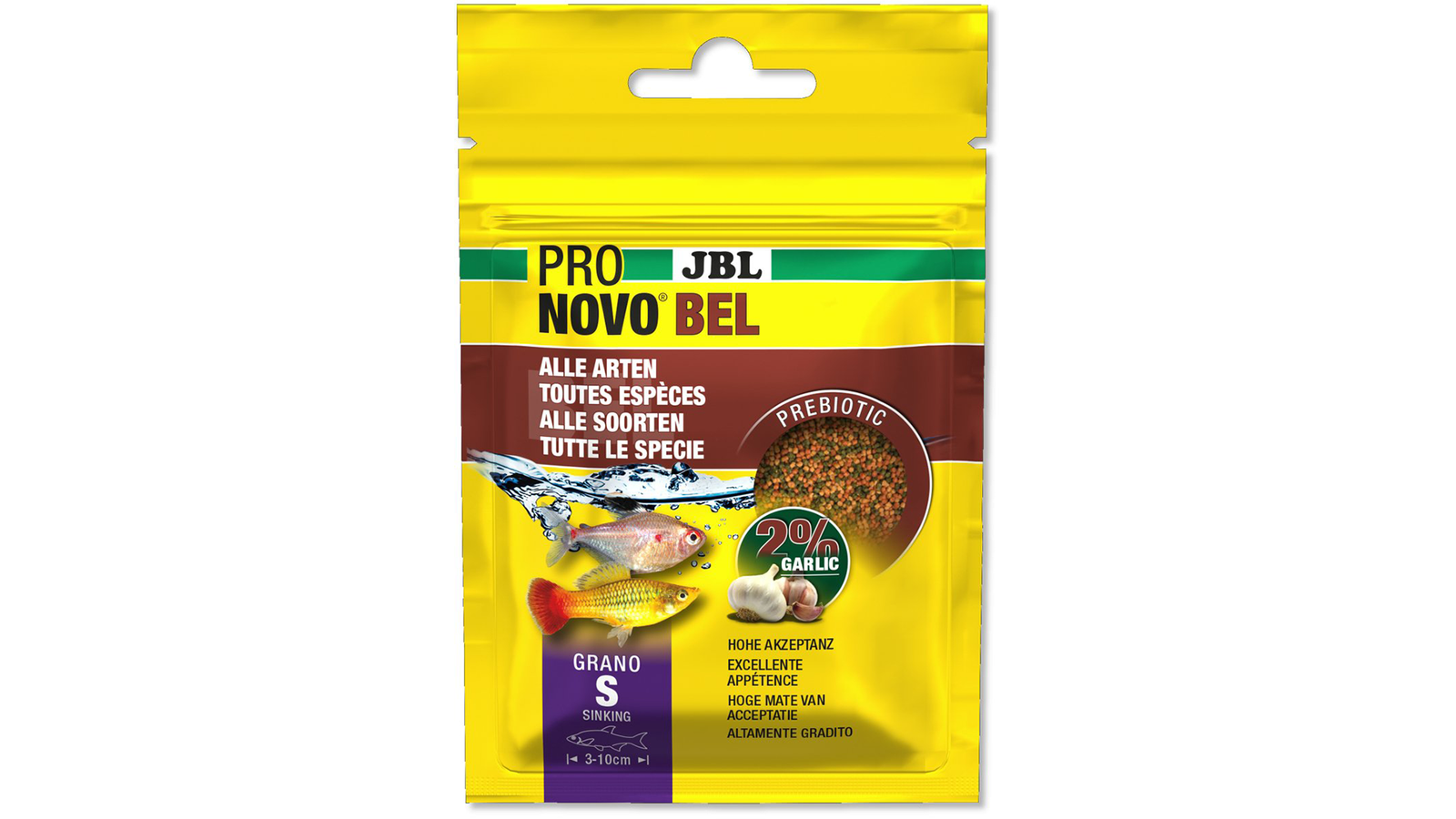 JBL ProNovo Bel Grano S Hauptfutter für Zierfische