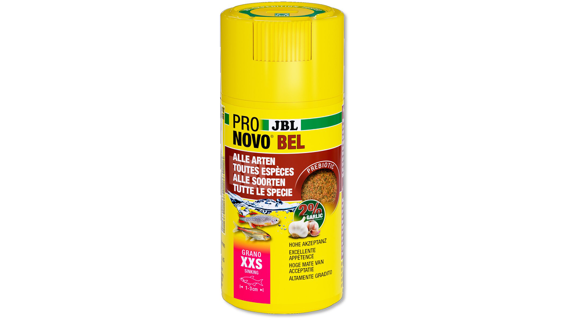 JBL PRONOVO BEL GRANO XXS – Granulat für kleine Zierfische im Aquarium