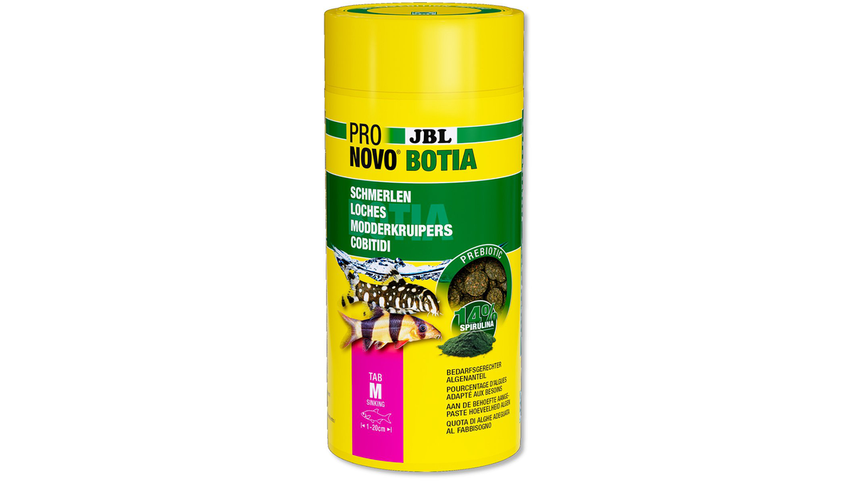 JBL PRONOVO BOTIA TAB M – Schmerlenfutter ohne künstliche Zusätze