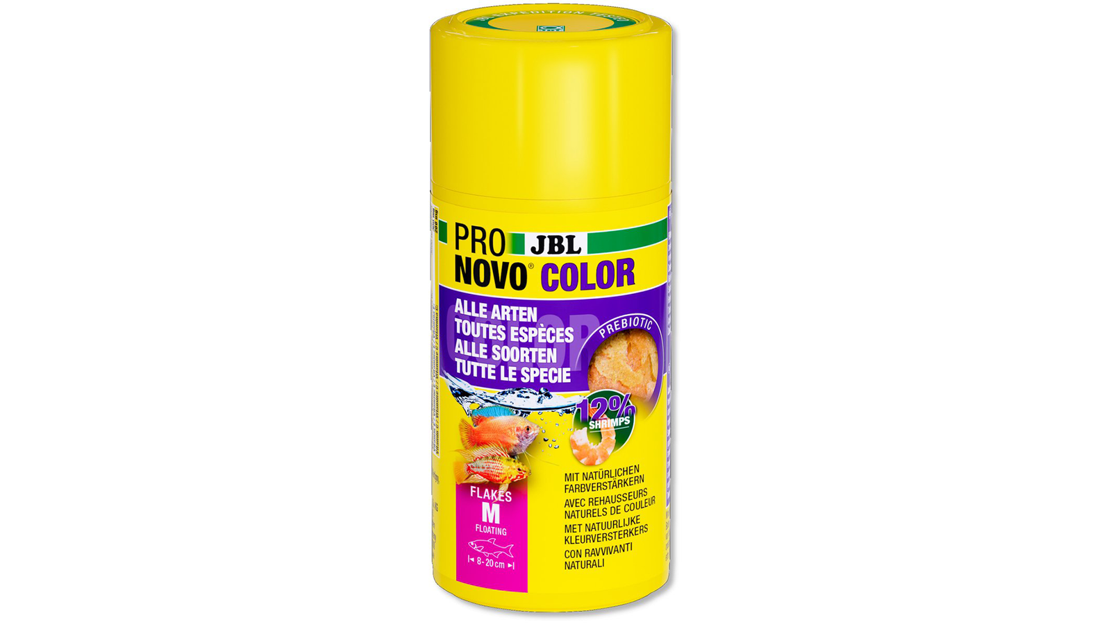 JBL PRONOVO COLOR FLAKES M – Farbfutter für Aquarienfische