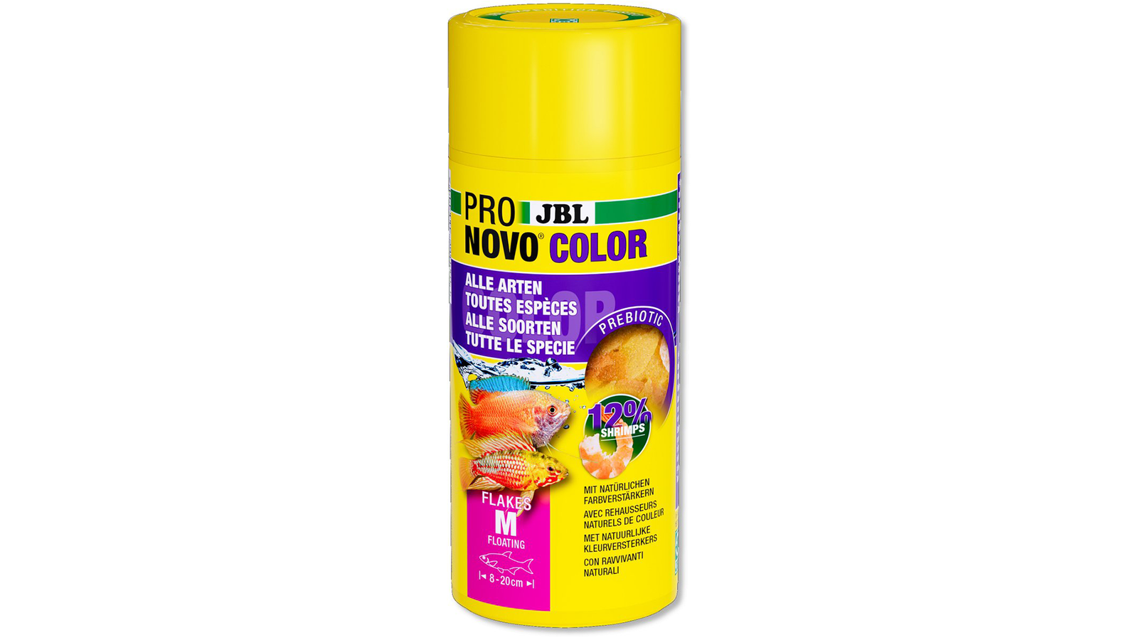 JBL PRONOVO COLOR FLAKES M – Farbfutter für Aquarienfische