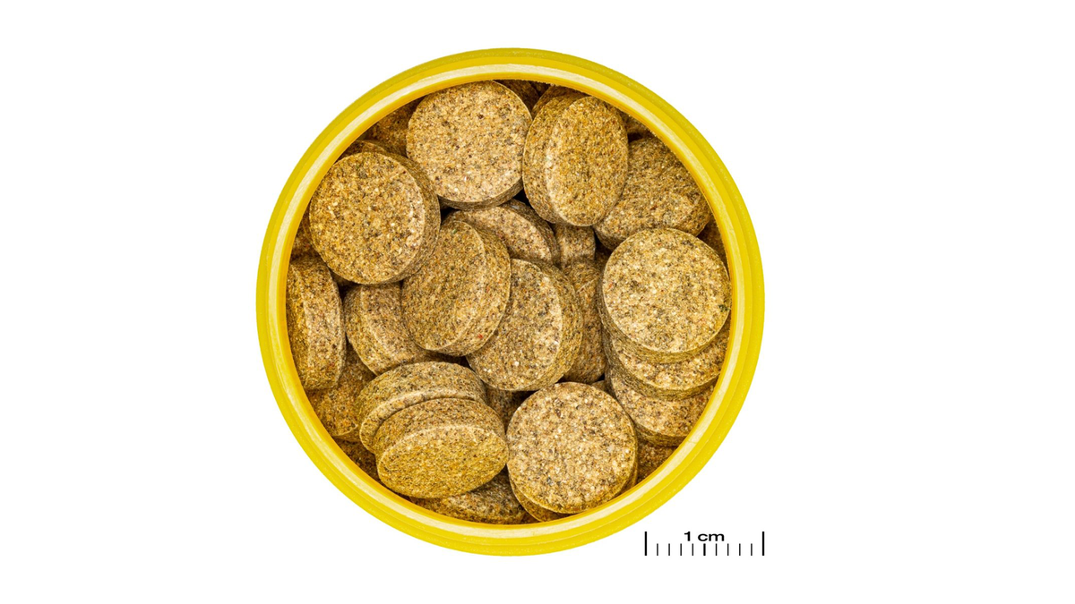 Futtertabletten für Panzerwelse JBL PRONOVO Corydoras Tab M 100ml.


