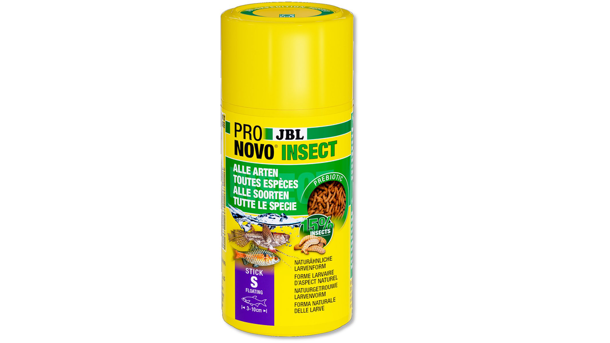JBL Insect-Based Aquarium Fish Food with Shrimp

JBL Fischfutter Dose mit Click-Dosierer

