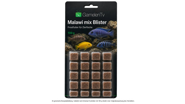 Malawi mix Blister 100 g - Frostfutter