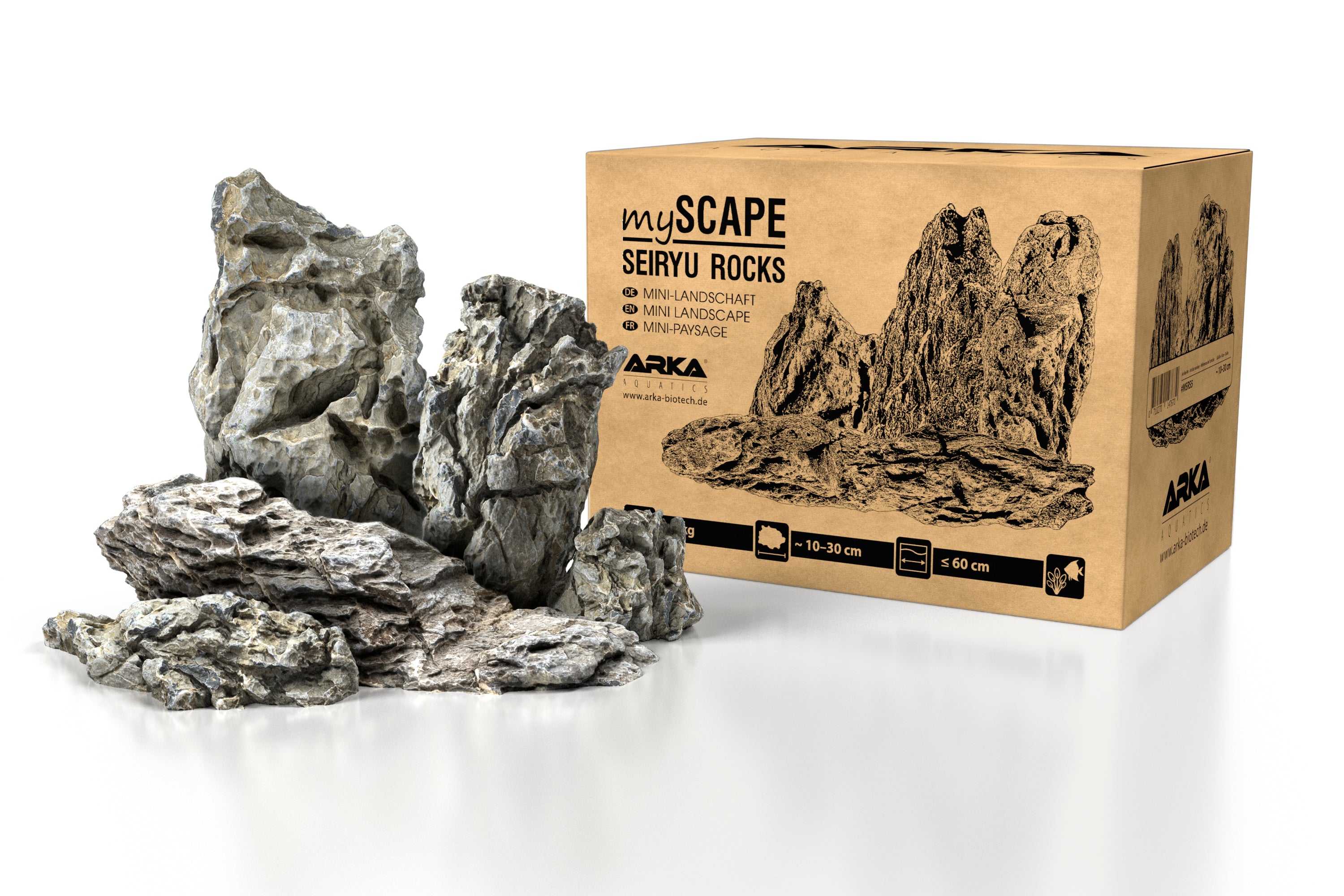 ARKA myScape-Rocks Seiryu Mini-Landschaft