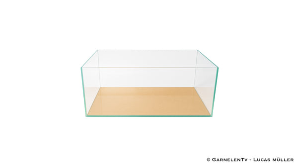 OptiWhite-Aquarium 45x27x20cm (LxTxH) 24l 45-F - TIPP - GarnelenTv-Shop
45F Aquarium 45x27x20cm 24l aus Weißglas für Aquarienliebhaber