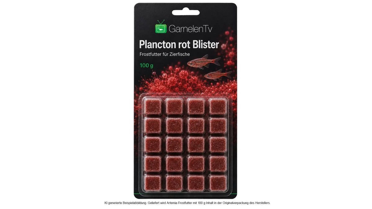 Plancton rot Blister 100 g - Frostfutter