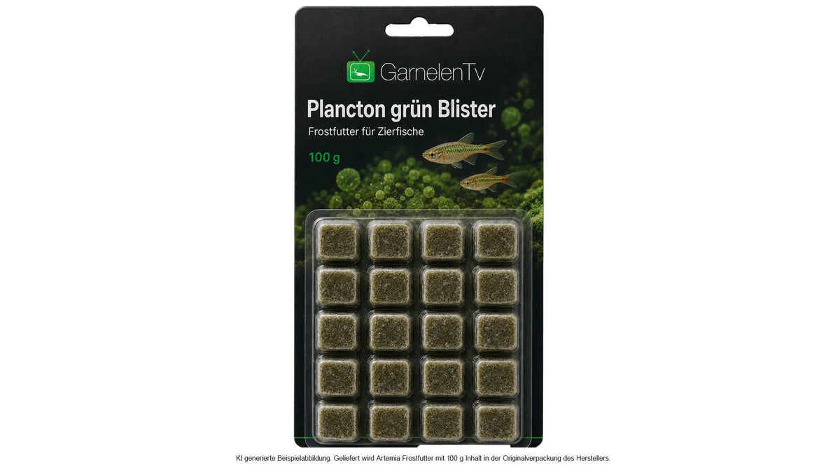 Plancton grün Blister 100 g - Frostfutter