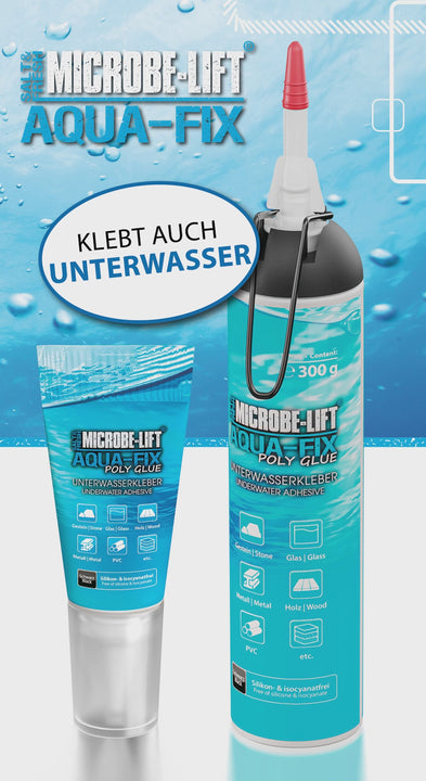 Aqua-Fix Poly Glue sicher für Meerwasser- und Süßwasseraquarien
