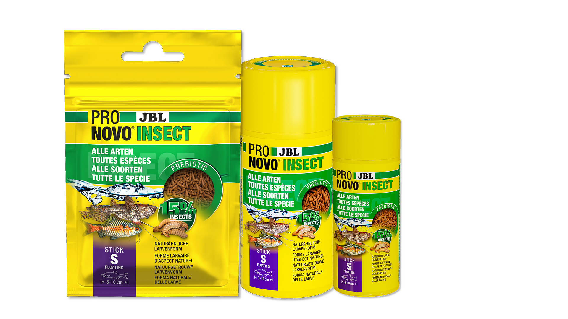 JBL PRONOVO INSECT STICK S for Aquarium Fish

JBL ProNovo Insect Stick S Futtersticks für Zierfische

