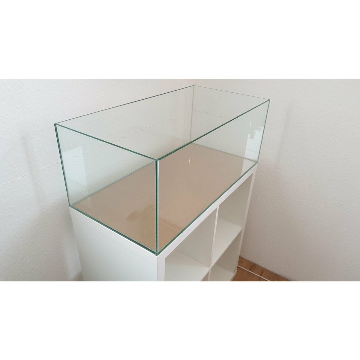 90l Kallax - Aquarium 76,5x39x30cm (LxTxH) für IKEA Kallax - GarnelenTv-Shop