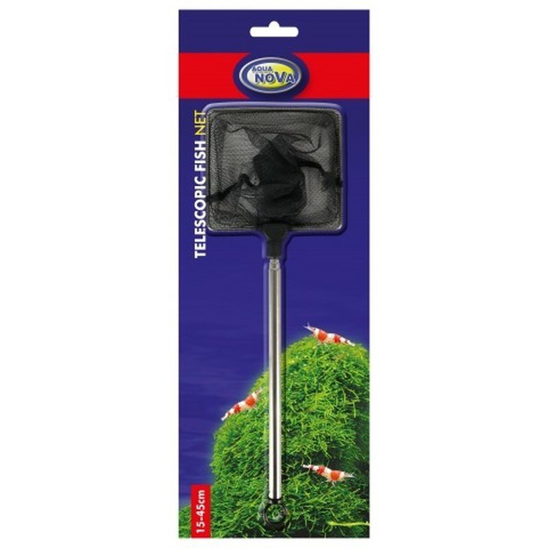 AquaNova Garnelen Netz S - Teleskop - GarnelenTv-Shop
AquaNova Garnelen Netz S Teleskop Kescher


AquaNova Garnelen Netz S mit Teleskoparm

