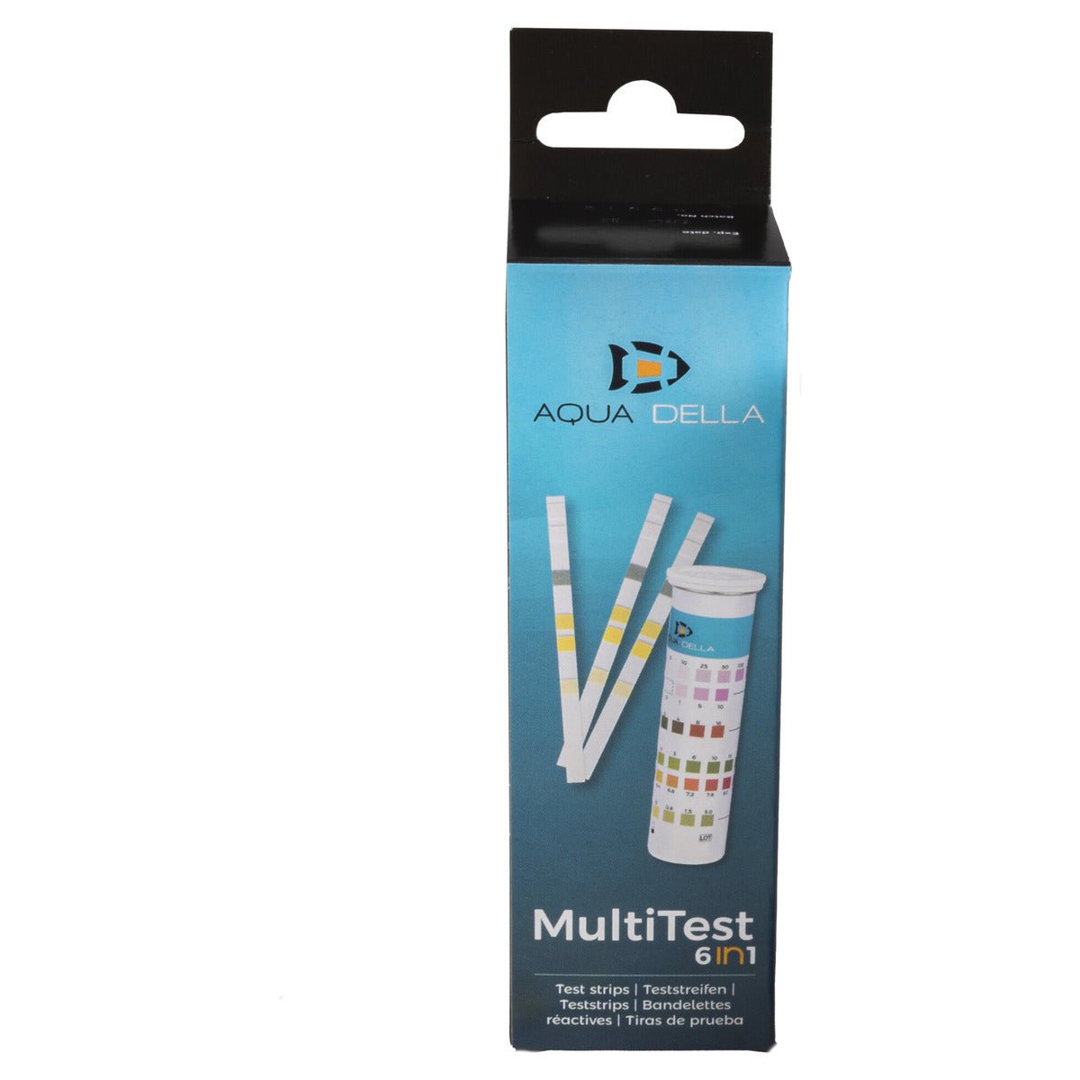 Aqua Della Multitests 6in1 - GarnelenTv-Shop
Aqua Della Multitests 6in1 – 50 Teststreifen für Wasseranalyse