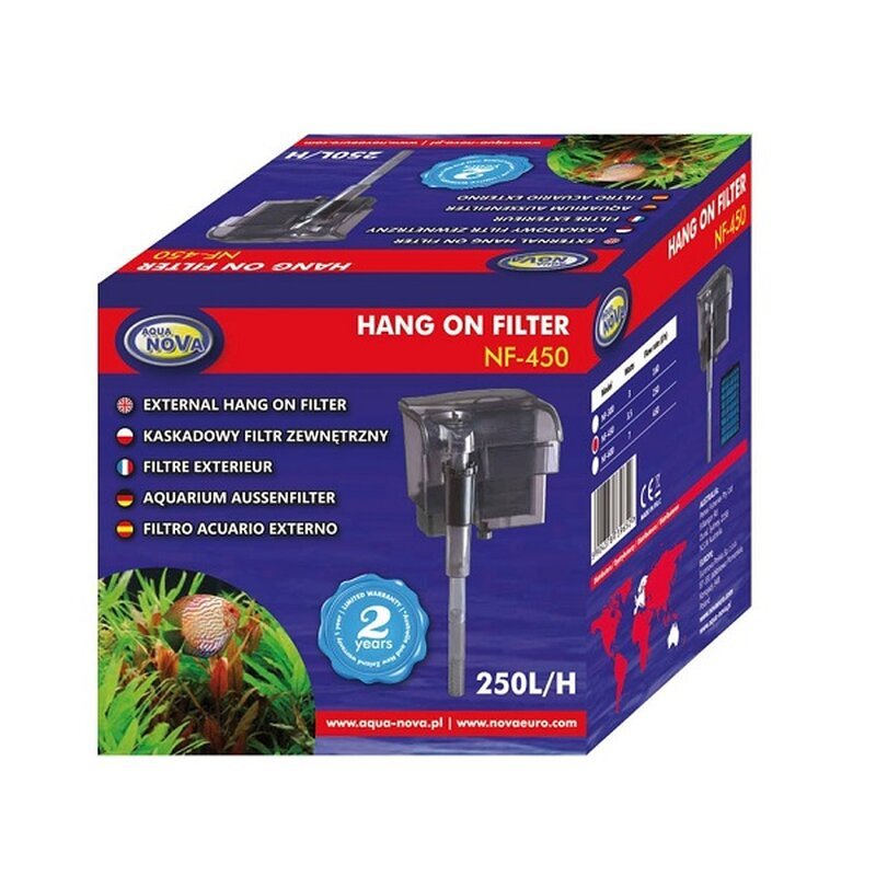 Aqua Nova Hang on Filter 250 l/h - GarnelenTv-Shop

Aqua Nova Hang-On Filter NF-450 – Filter für Aquarien bis 90L
