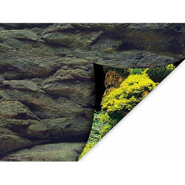 Aquarien-Hintergrund Folie 60x30cm mit Muster - GarnelenTv-Shop
