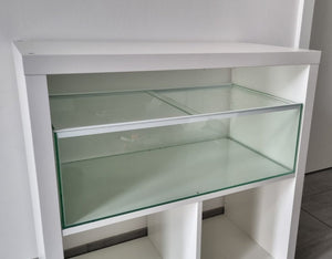 Hochwertiges Glasbecken 68x38x22cm