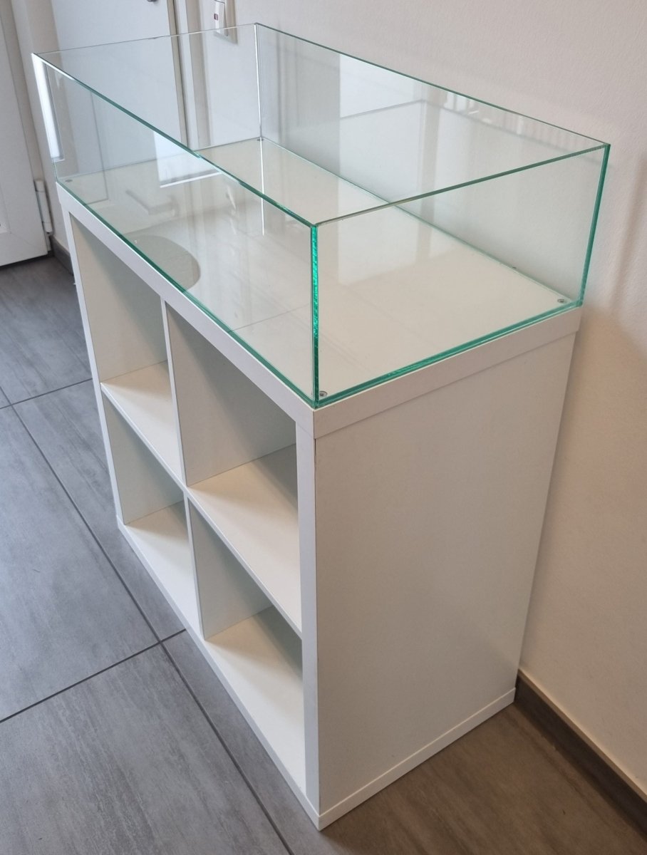 Aquarium 76,5x39x20cm (LxTxH) 60l für IKEA Kallax - GarnelenTv-Shop

60L Glas-Aquarium passend für IKEA Kallax Regal

