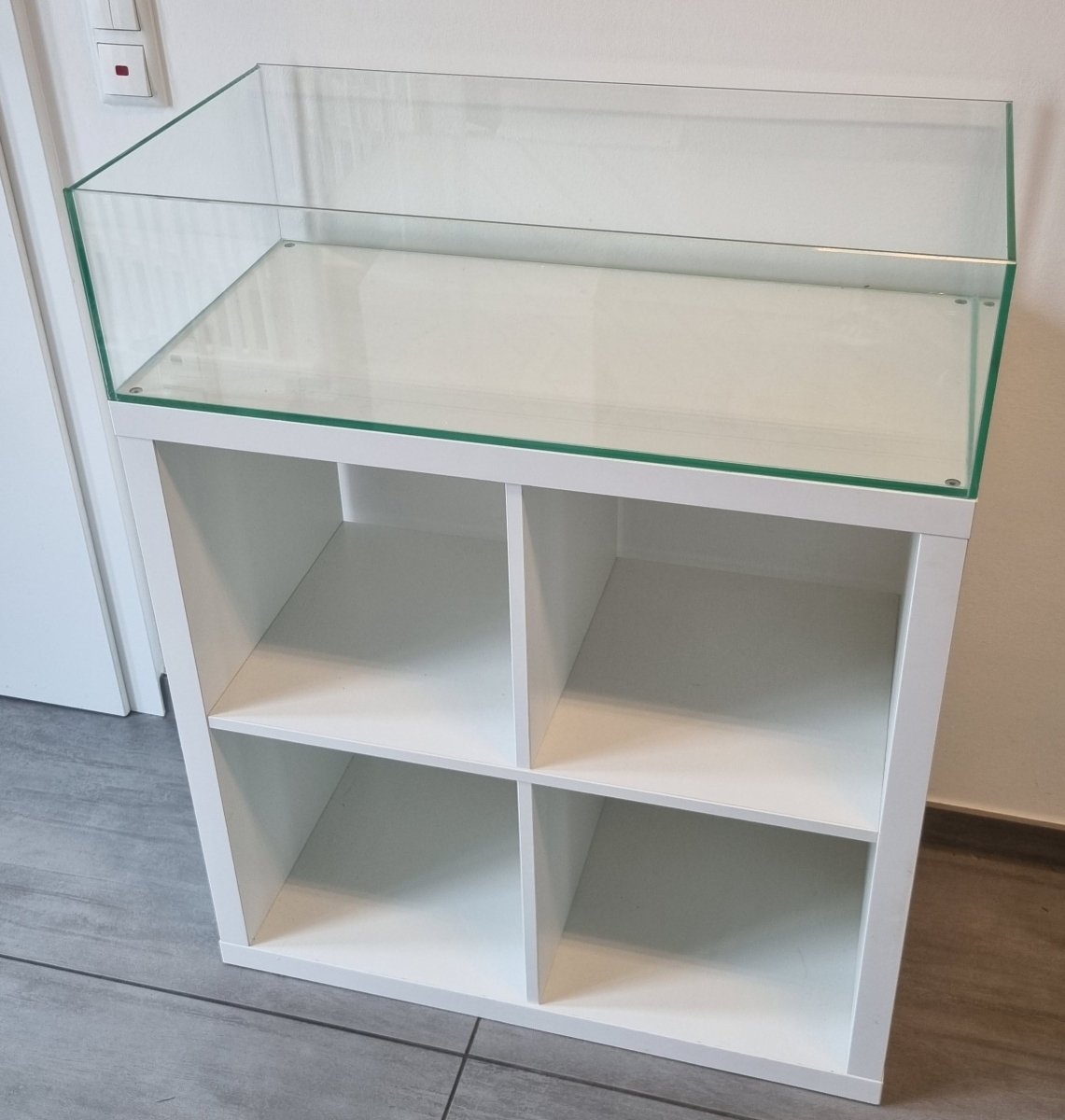 IKEA Kallax geeignetes Aquarium in 6mm Glas


