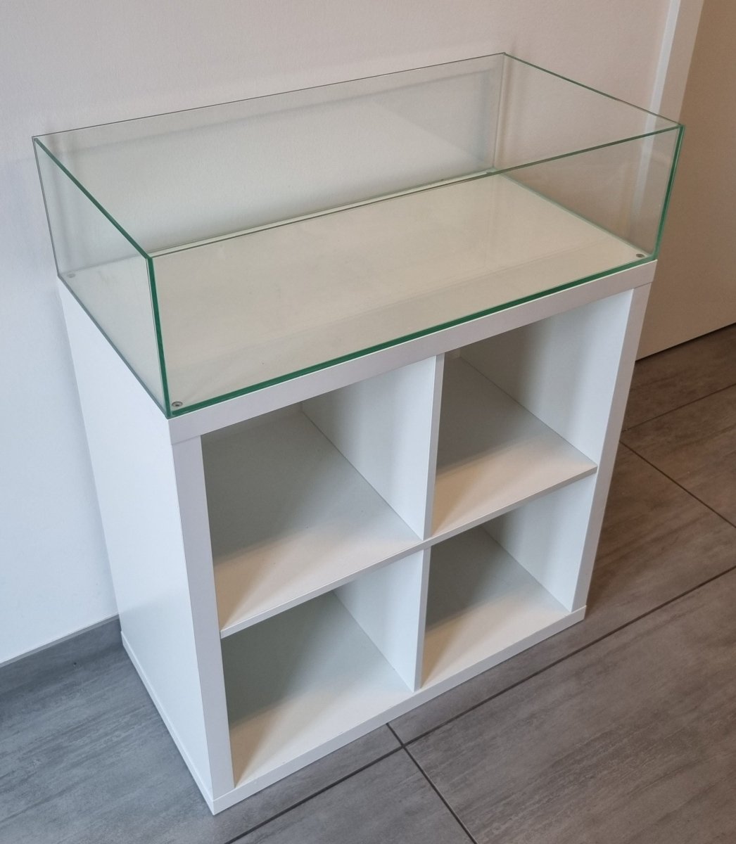 Aquarium 76,5x39x20cm (LxTxH) 60l für IKEA Kallax - GarnelenTv-Shop

60L Glas-Aquarium passend für IKEA Kallax Regal
