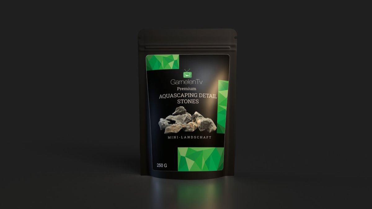 Aquarium Dekoration mit Mini Landschaft Gesteinen