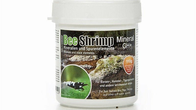 Bee Shrimp Mineral GH+, 110g - GarnelenTv-Shop

Bee Shrimp Mineral GH+ 110g - Mineralsalz für Bienengarnelen & Osmosewasser

