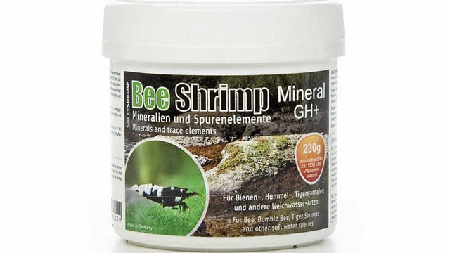 Bee Shrimp Mineral GH+, 230g - GarnelenTv-Shop

Bee Shrimp Mineral GH+ 230g - Mineralsalz für Bienengarnelen & Osmosewasser

