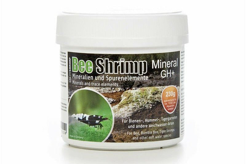 Bee Shrimp Mineral GH+, 230g - GarnelenTv-Shop

Bee Shrimp Mineral GH+ 230g - Mineralsalz für Bienengarnelen & Osmosewasser

