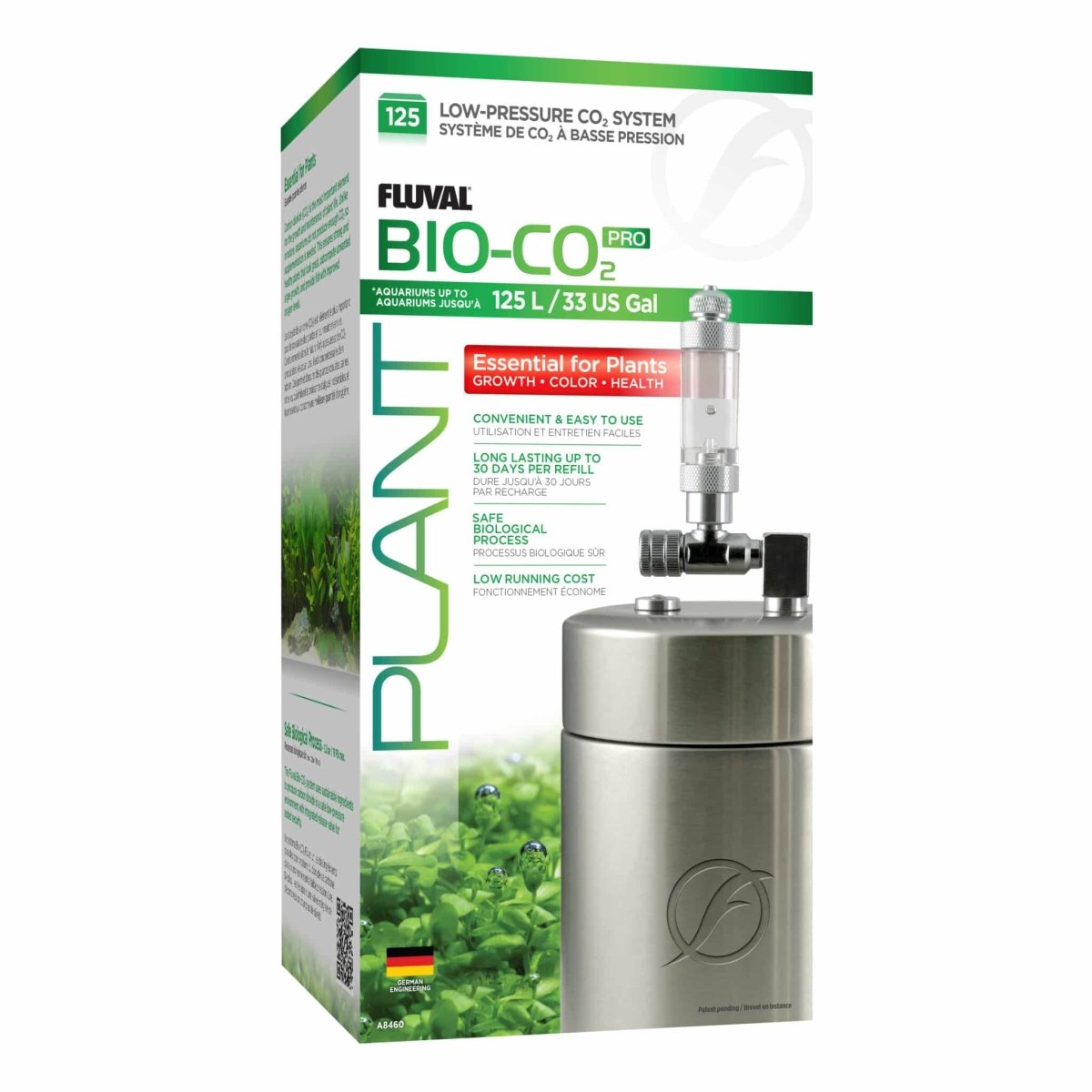 Fluval - Bio-CO₂ Pro - demnächst Verfügbar! - GarnelenTv-Shop
CO2 regulator for aquarium plants by Fluval Bio-CO₂ Pro
