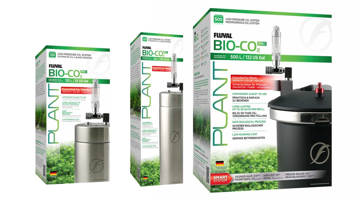 Fluval - Bio-CO₂ Pro - demnächst Verfügbar! - GarnelenTv-Shop

Fluval Bio-CO₂ Pro CO2 system setup for aquariums
