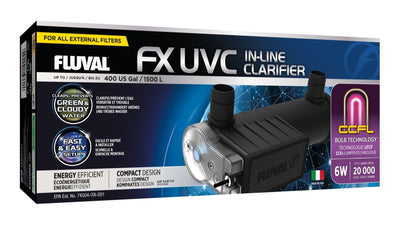 Fluval FX UVC In Line Clarifie - CFFL Technologie