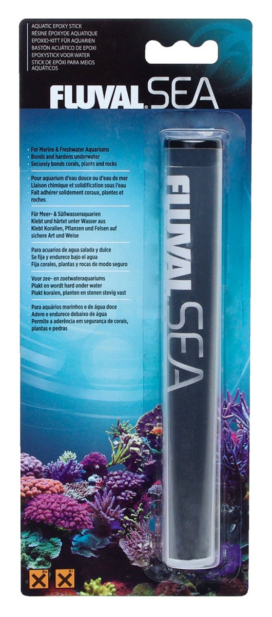 Fluval - Sea Epoxid-Stick 115g - GarnelenTv-Shop

Fluval Sea Epoxid-Stick – Sicherer Kleber für Aquarien

