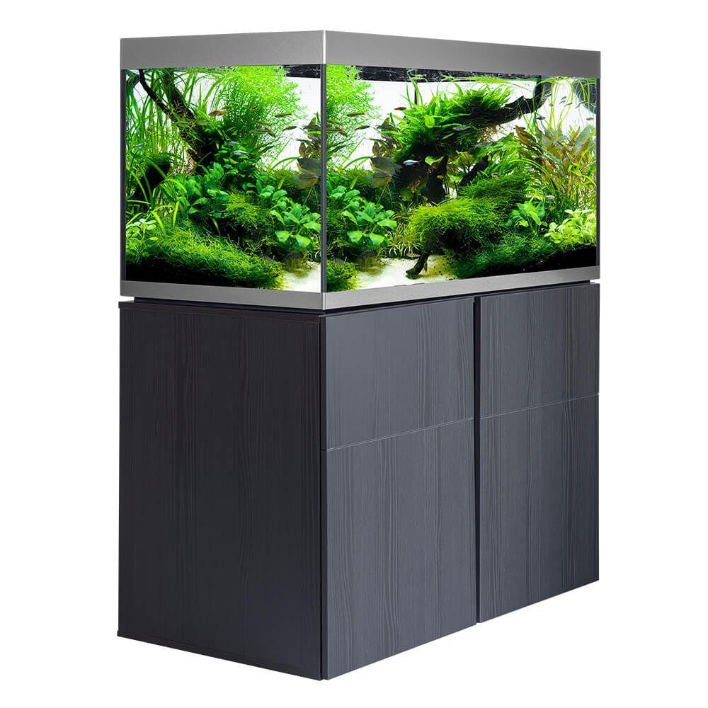 Seitenansicht des Fluval Siena Aquariums