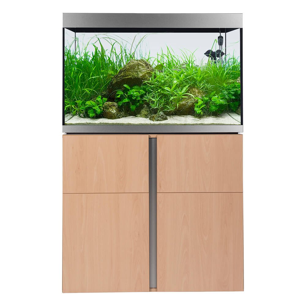 Fluval Siena Becken mit Dekoration