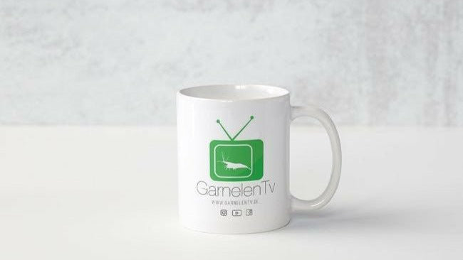 GarnelenTv Tasse - GarnelenTv Merchandise - GarnelenTv-Shop

GarnelenTv Tasse – 325 ml Spülmaschinenfest, Zweiseitiger Druck

