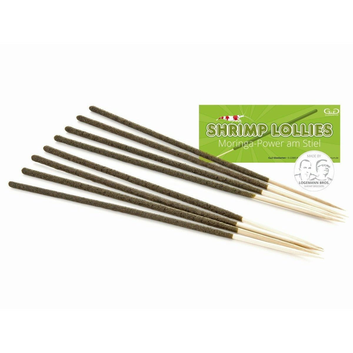 GlasGarten Shrimp Lollies - Moringa Power - GarnelenTv-Shop

GlasGarten Shrimp Lollies Moringa Power für Garnelen

