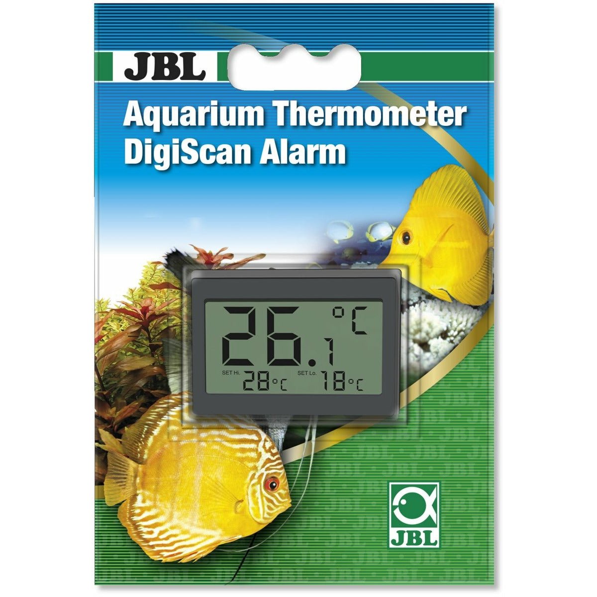 JBL Aquarium Thermometer DigiScan Alarm - GarnelenTv-Shop

JBL DigiScan digitales Thermometer mit Alarmfunktion

