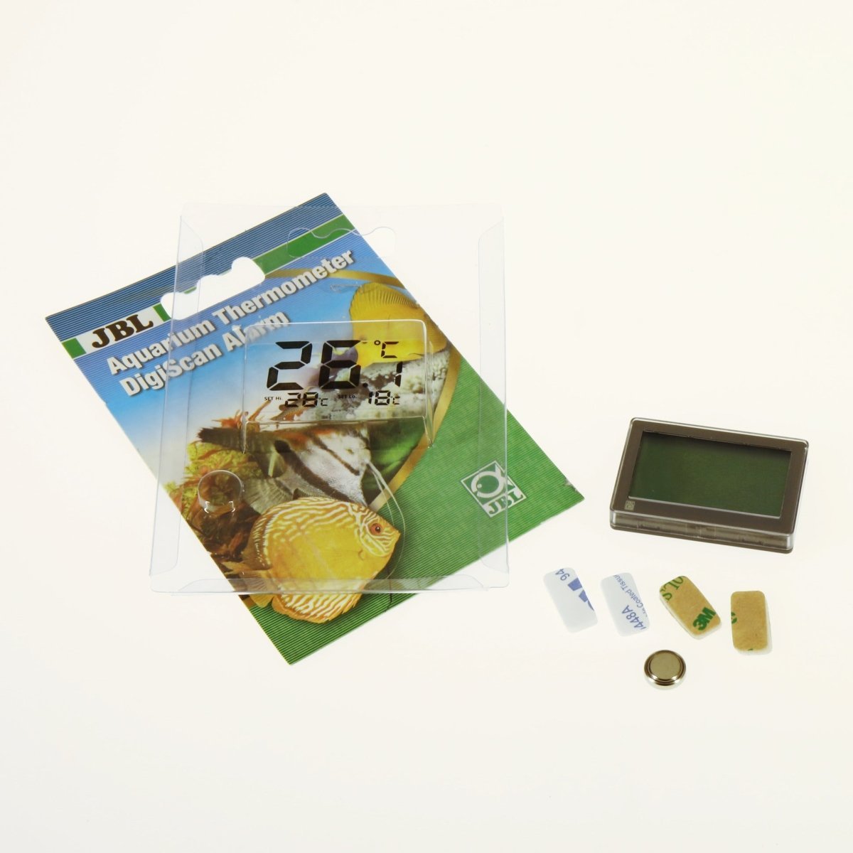JBL Aquarium Thermometer DigiScan Alarm - GarnelenTv-Shop

Aquarienthermometer für die Außenscheibe mit Alarm


