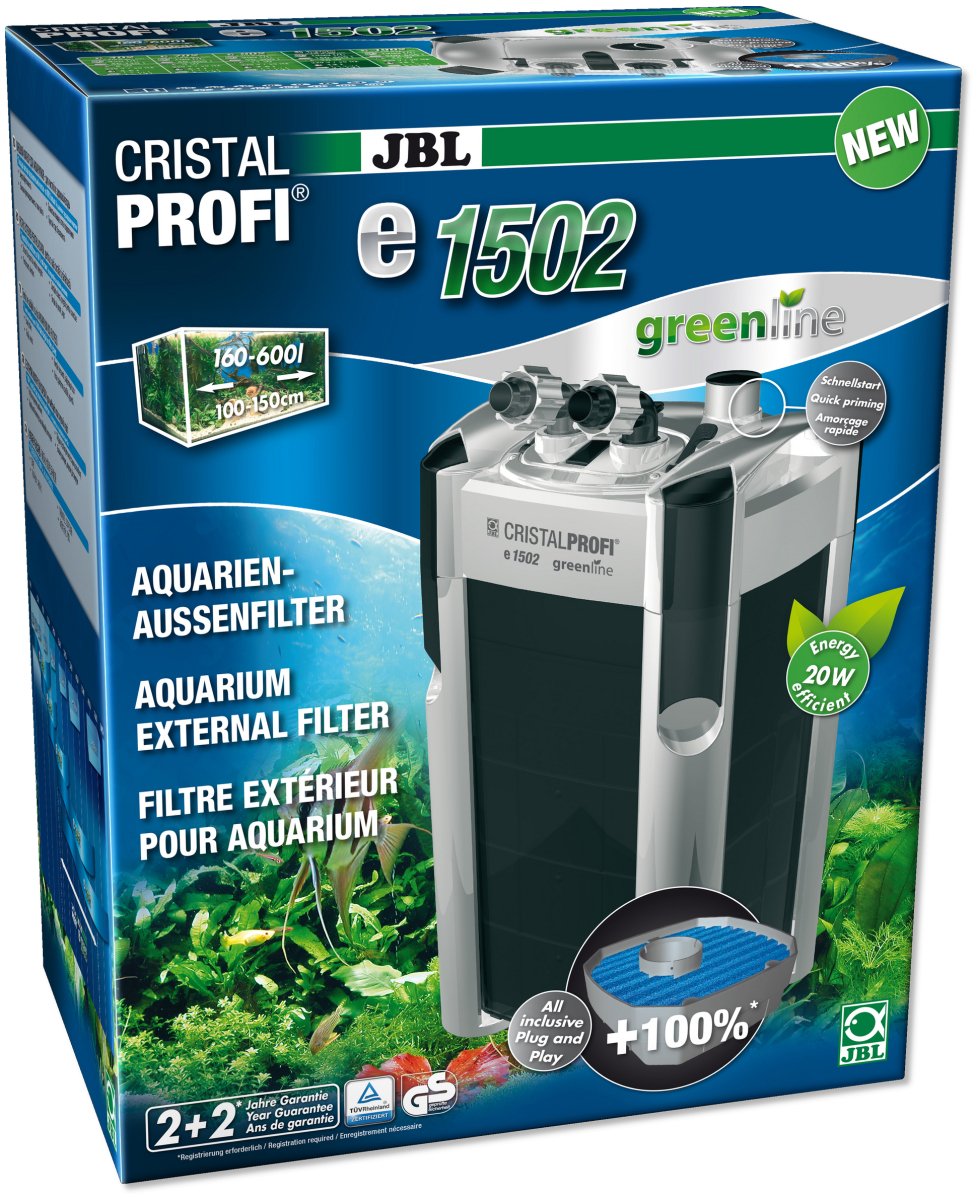 JBL CRISTALPROFI e1502 greenline - GarnelenTv-Shop

JBL CristalProfi e1502 Außenfilter für Aquarien

