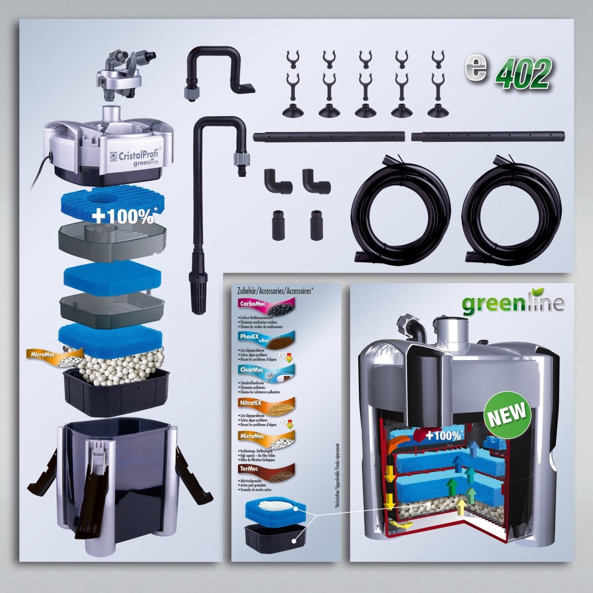 JBL CRISTALPROFI e402 greenline - GarnelenTv-Shop

JBL CRISTALPROFI e402 Greenline - Energieeffizient und sicher

