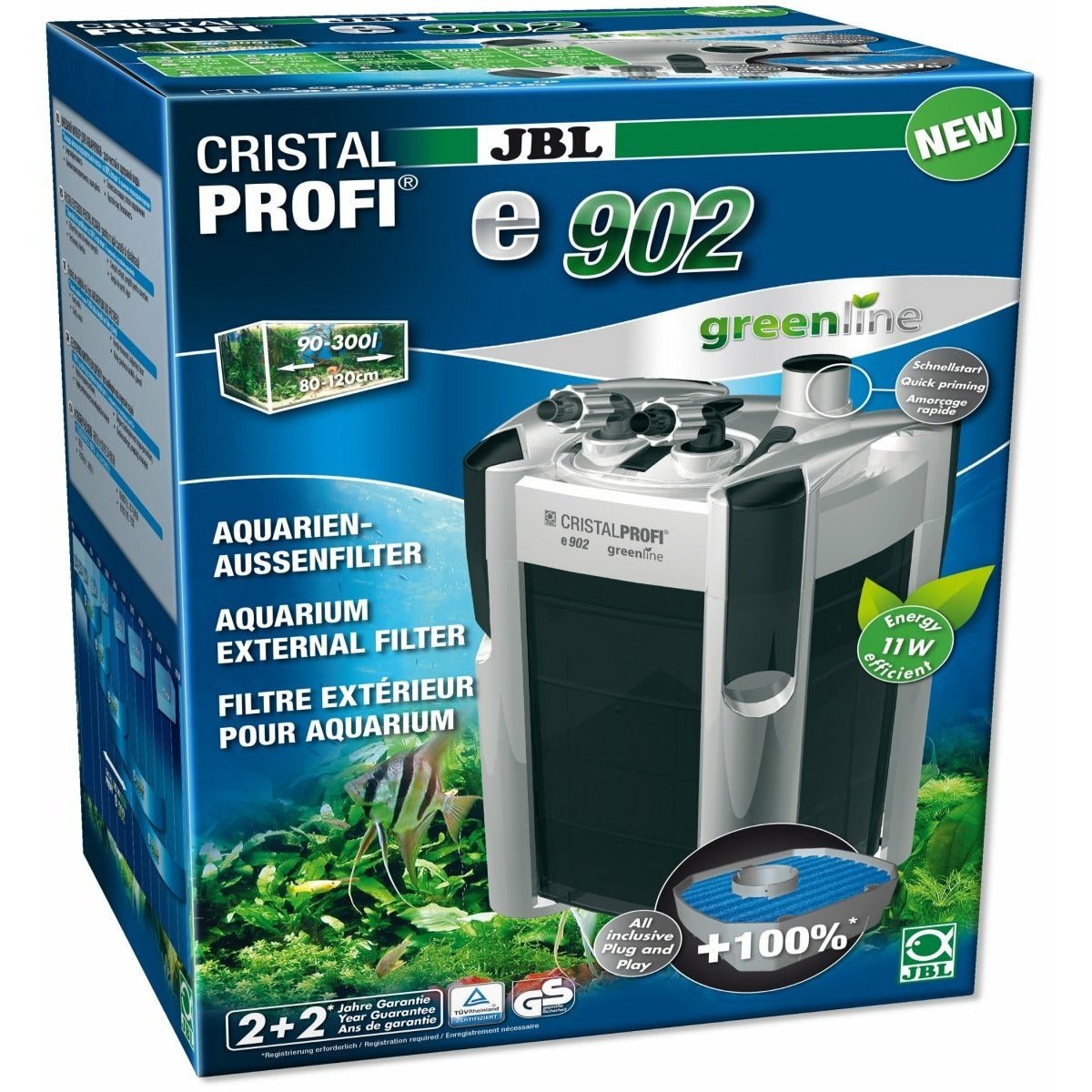 JBL CRISTALPROFI e902 greenline - GarnelenTv-Shop

JBL CRISTALPROFI e902 Greenline Außenfilter für Aquarien


