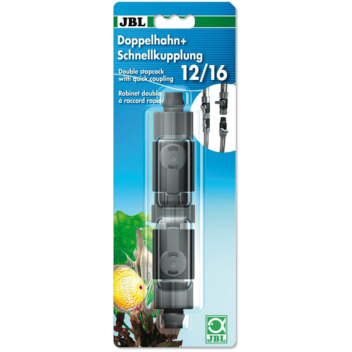 JBL Doppelhahn + Schnellkupplung - GarnelenTv-Shop

JBL Doppelhahn Schnellkupplung für Aquarium

