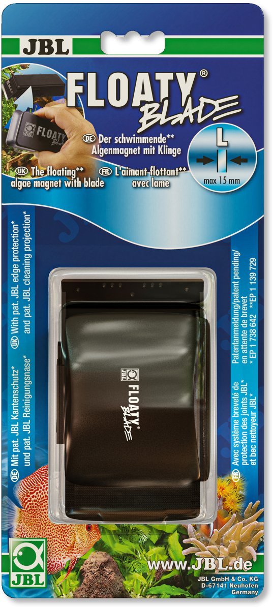 JBL FLOATY BLADE - GarnelenTv-Shop

JBL FLOATY BLADE Magnetreiniger für dicke Aquarien-Scheiben

