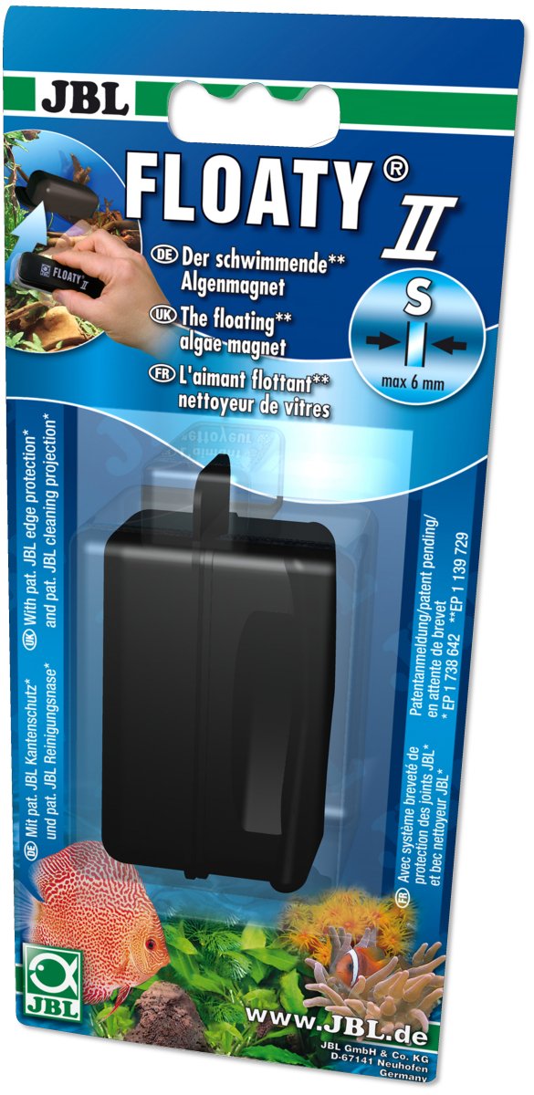 JBL FLOATY II Schwimmender Scheiben-Reinigungsmagnet für Aquarien