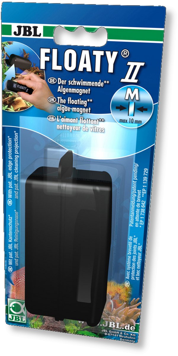 JBL FLOATY II Schwimmender Scheiben-Reinigungsmagnet für Aquarien