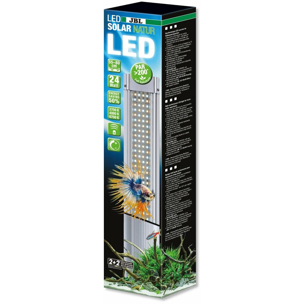 JBL LED SOLAR NATUR – Hohe PAR Strahlung für Aquarien


