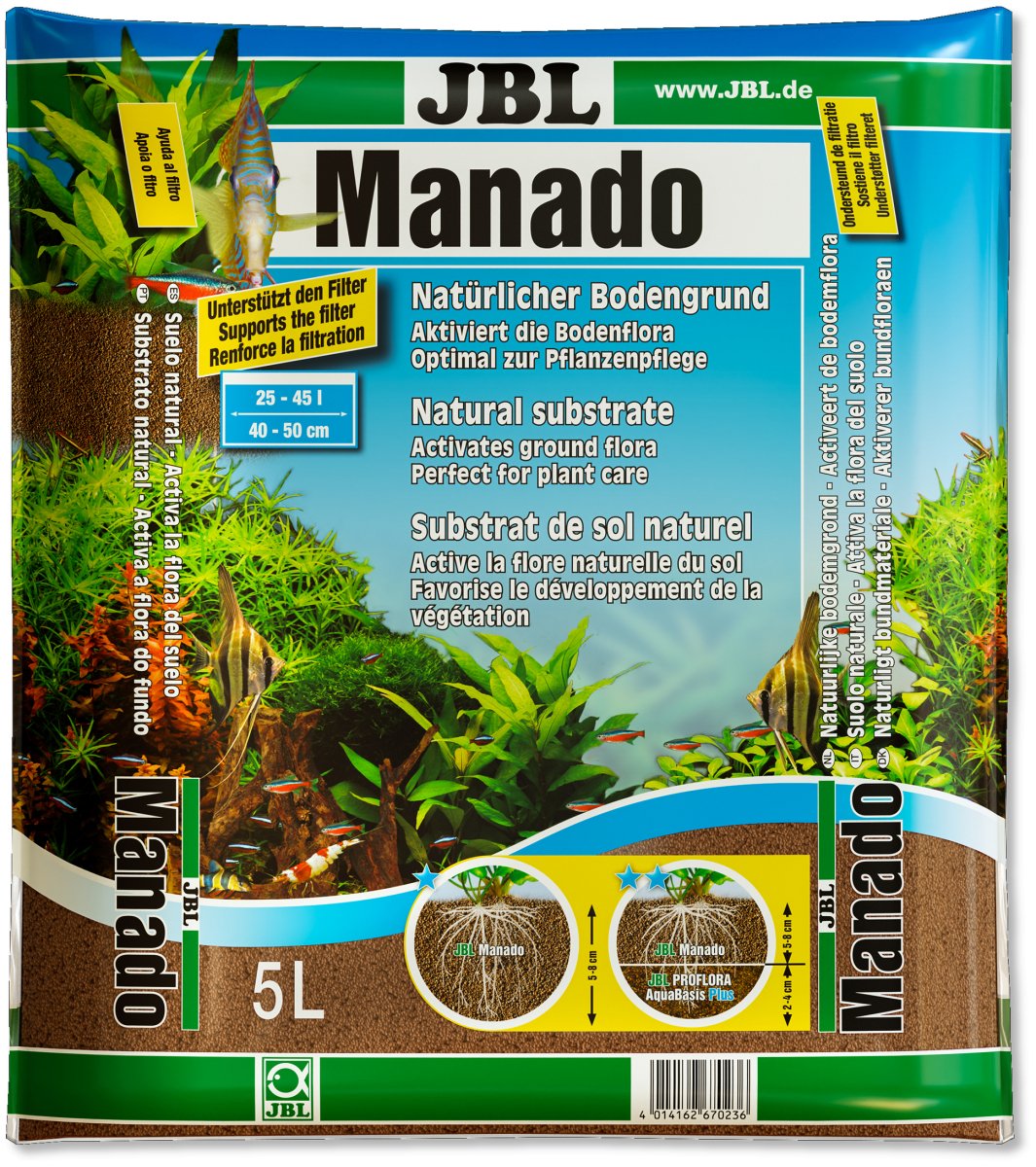 JBL Manado – Kristallklares Wasser und gesunde Bodenbakterien