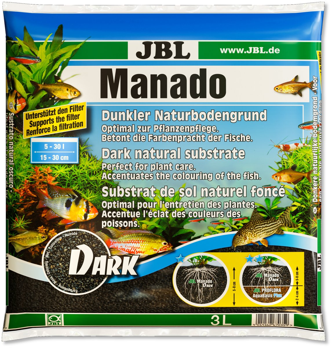 JBL Manado DARK - GarnelenTv-Shop

JBL Manado DARK – Dunkler Bodengrund für Aquarienpflanzen

