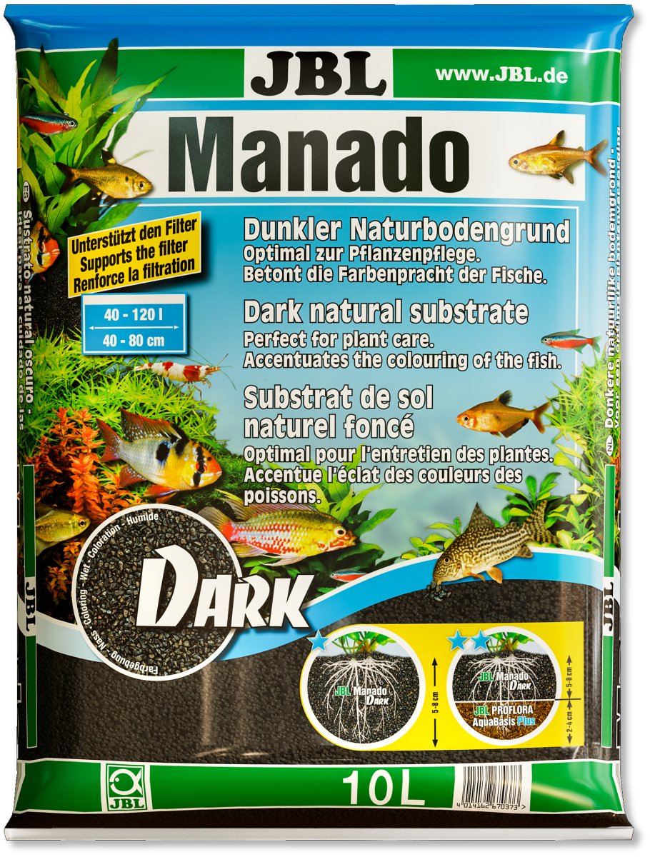 JBL Manado DARK – Betont Farben der Fische und sorgt für klares Wasser

